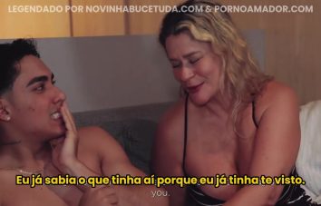 Madrasta Madura Resolveu Transar Com o Enteado Curioso – Pornô Amador Legendado